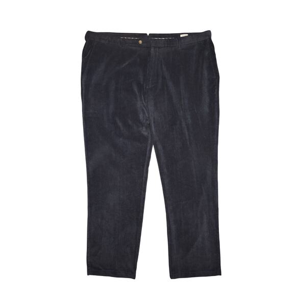 PETER MILLAR $145 Blue Nanoluxe Flat Front Corduroy Pant Men's 42 - Picture 1 of 3